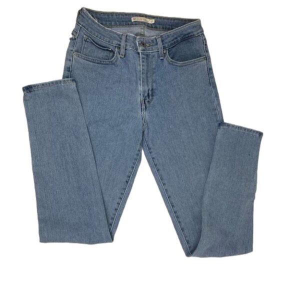 Levi's 721 High Rise Skinny Light Wash Blue Jeans size 27 - Picture 1 of 10